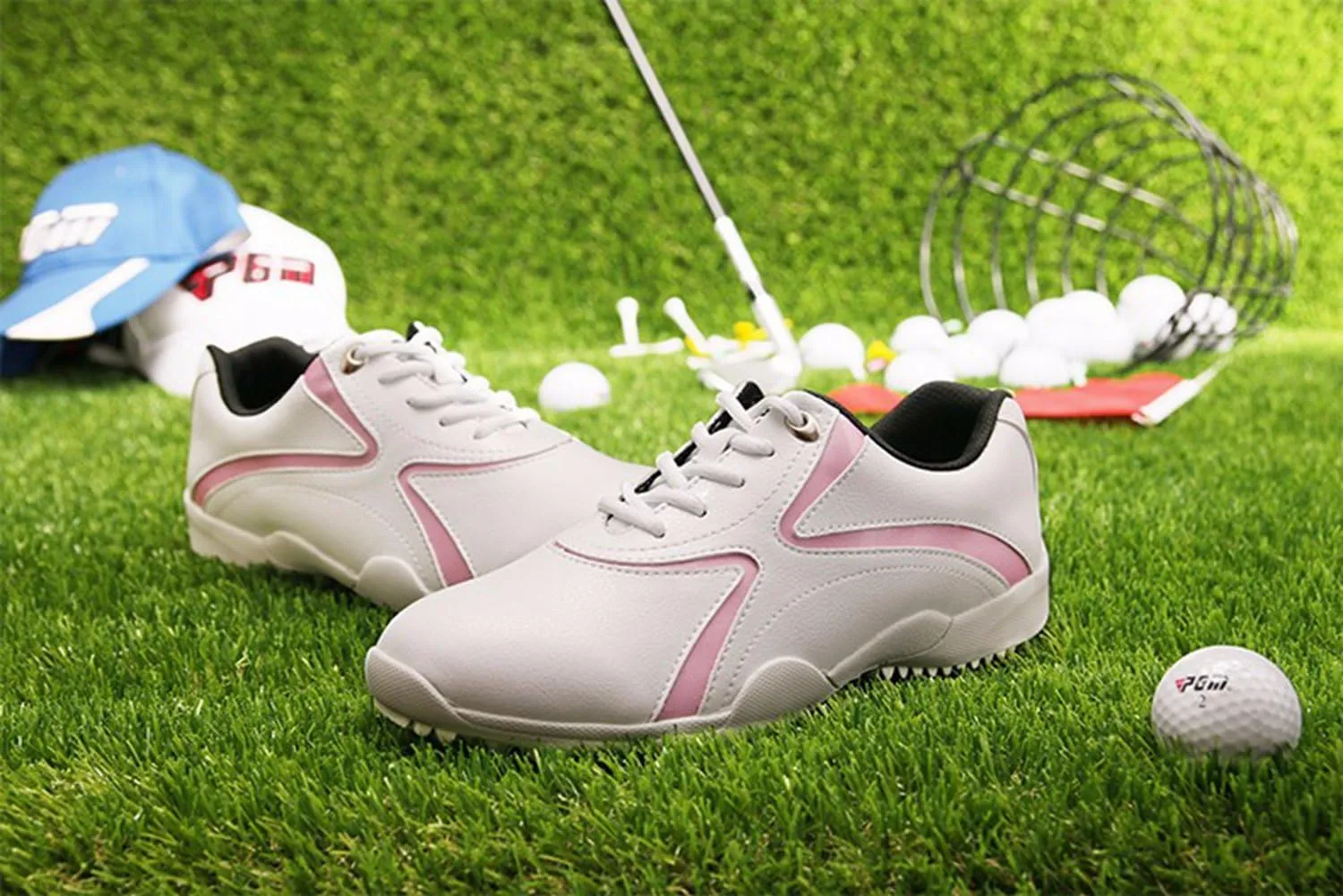 PGM Waterproof Spikeless Golf Shoes for Women