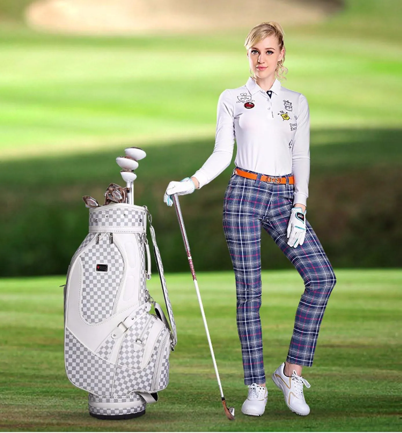 PGM Waterproof Spikeless Golf Shoes for Women