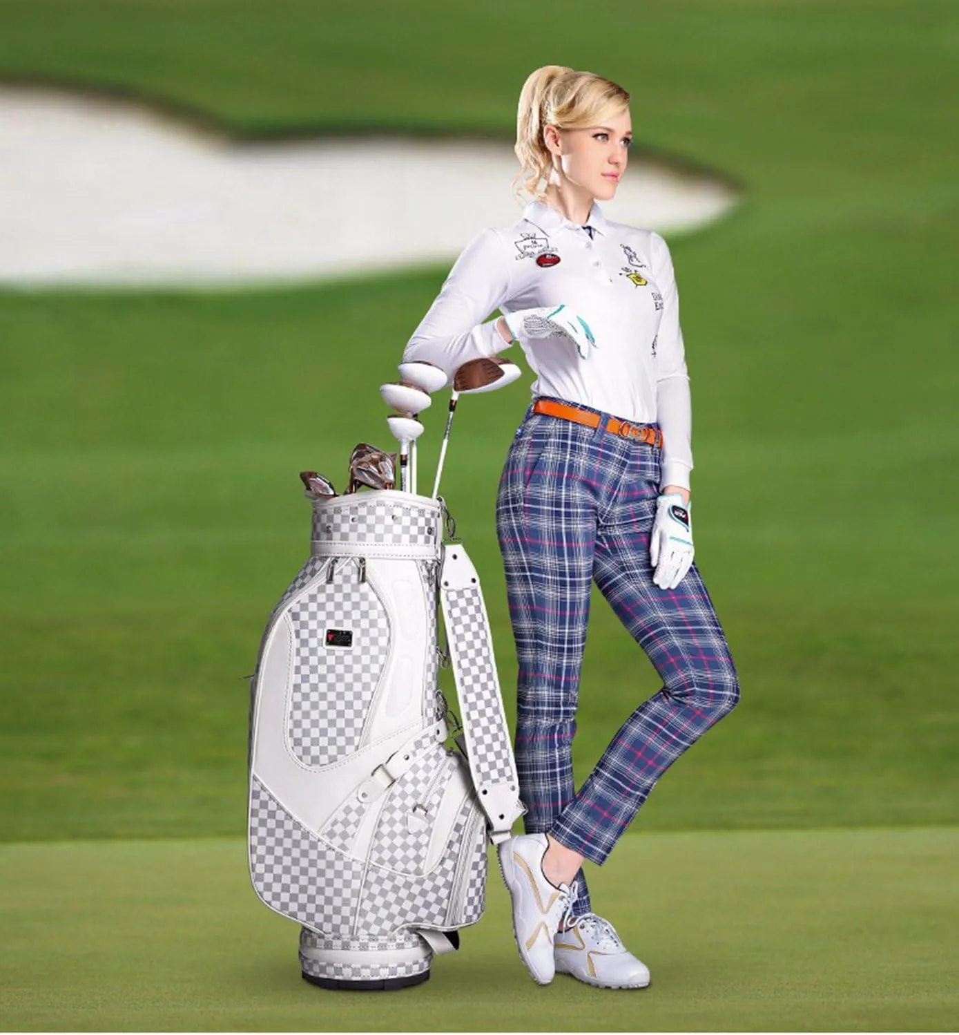 PGM Waterproof Spikeless Golf Shoes for Women