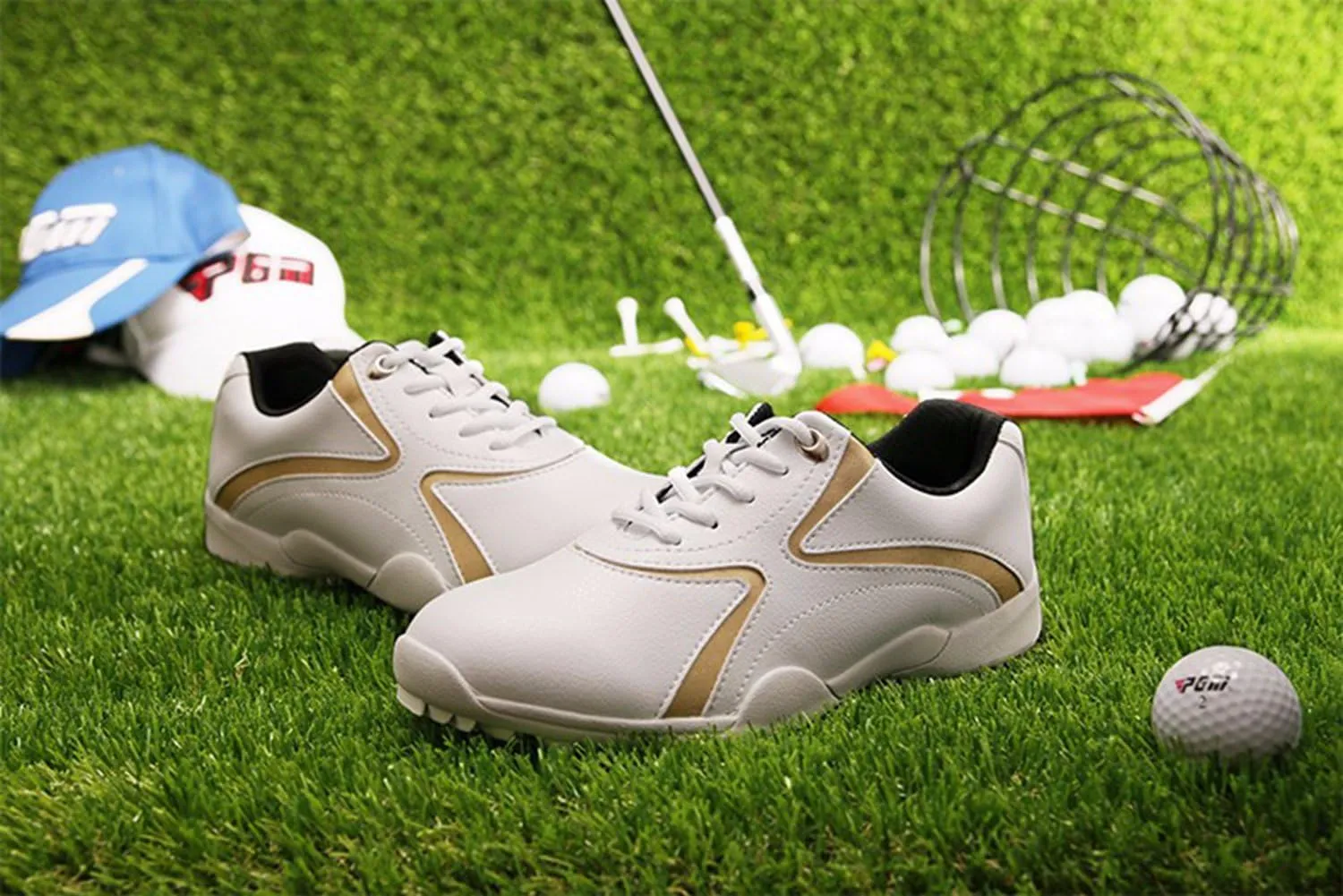 PGM Waterproof Spikeless Golf Shoes for Women