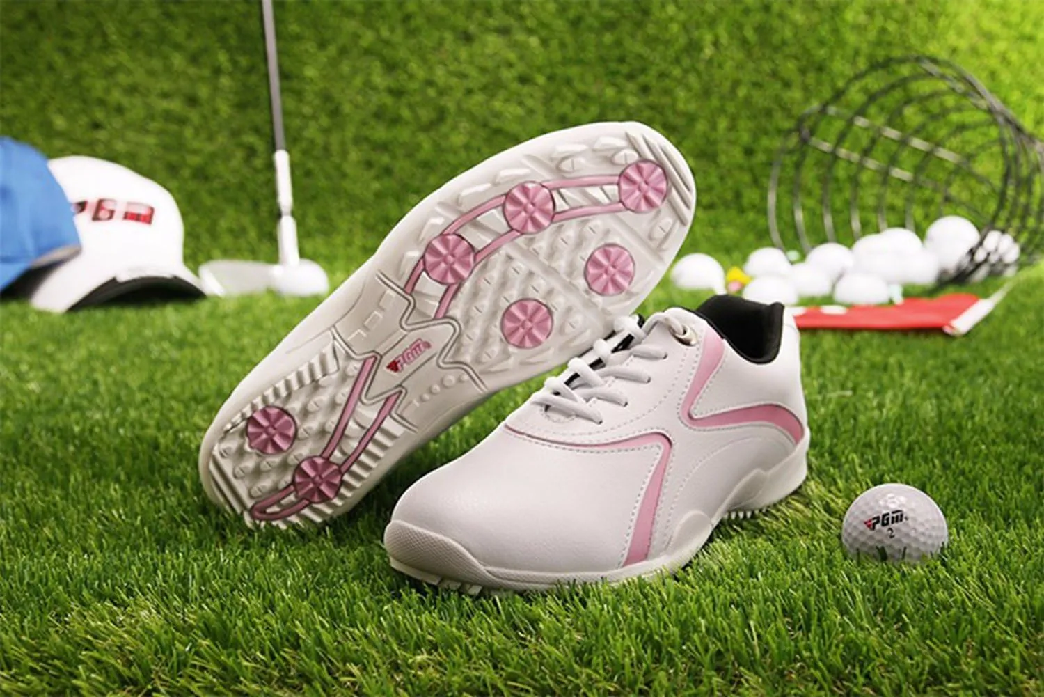 PGM Waterproof Spikeless Golf Shoes for Women