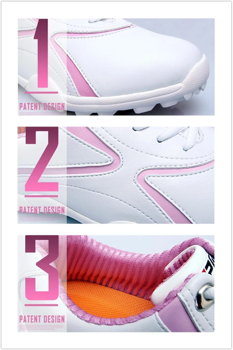 PGM Waterproof Spikeless Golf Shoes for Women