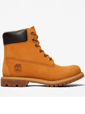 Premium 6-Inch Warm Lined Waterproof Boots Wheat