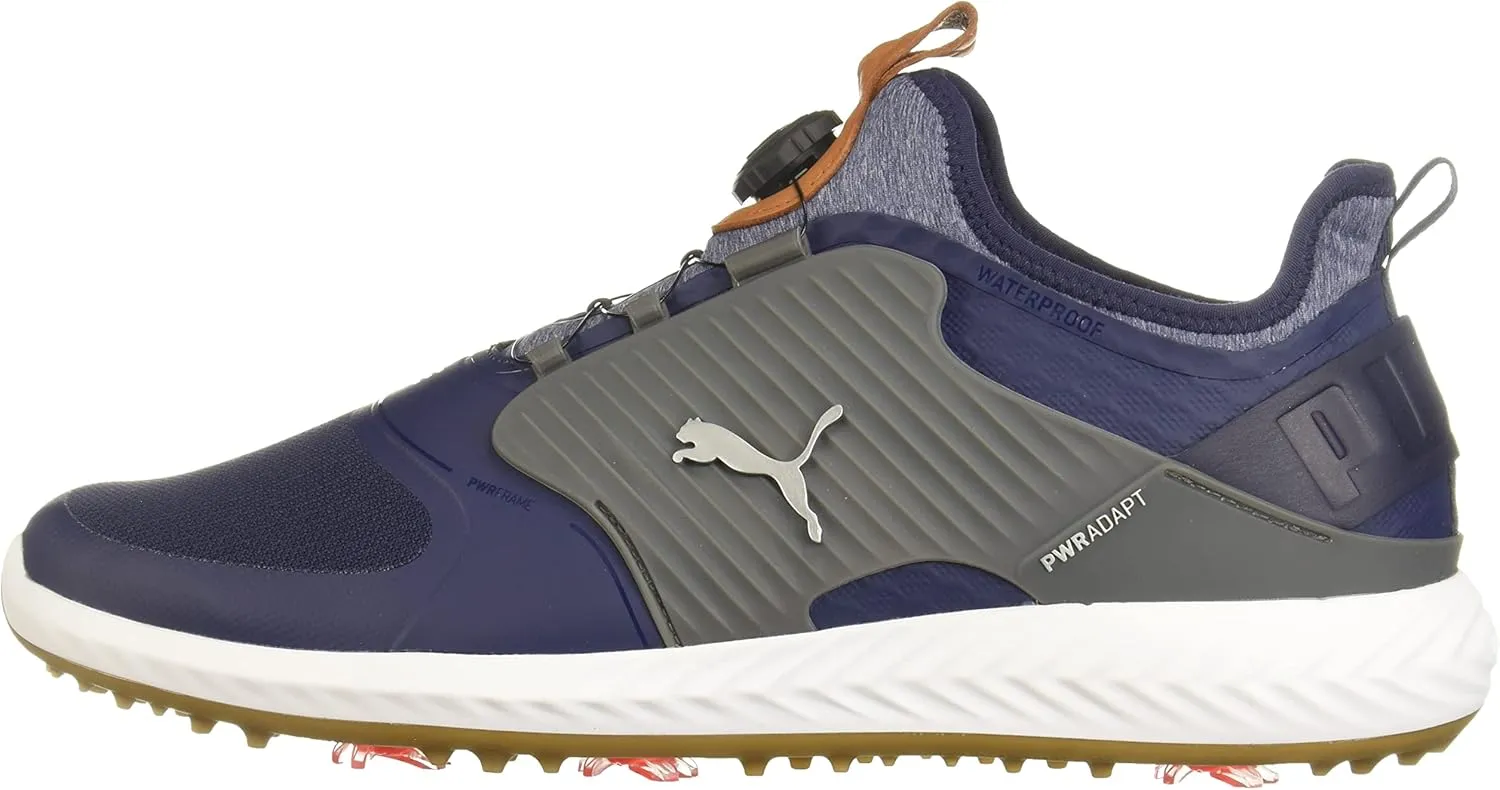 PUMA GOLF Men's Ignite Pwradapt Caged Disc Golf Shoe