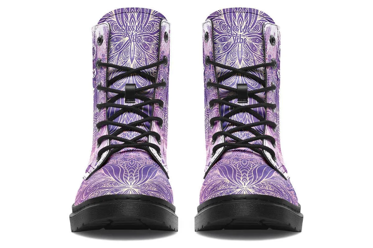 Purple Chakra Mandala