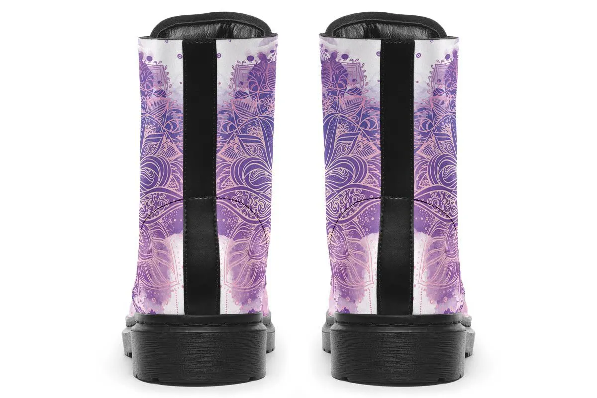 Purple Chakra Mandala