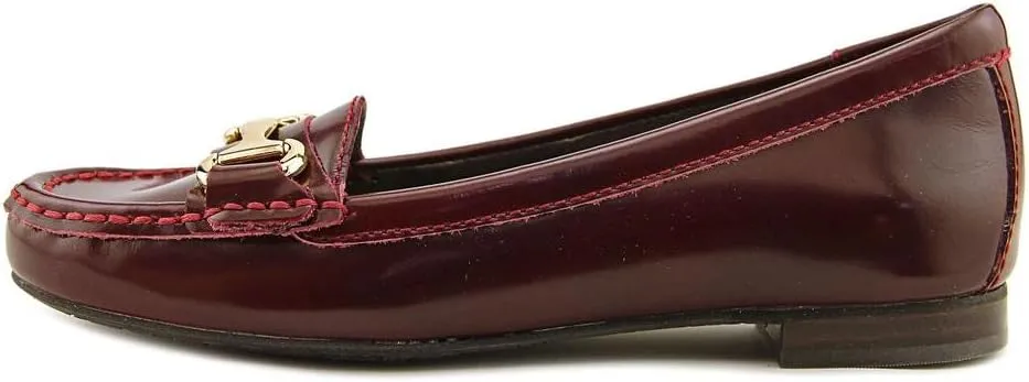 Ros Hommerson Women's Regina Loafers, Burgundy Leather