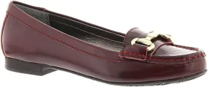 Ros Hommerson Women's Regina Loafers, Burgundy Leather