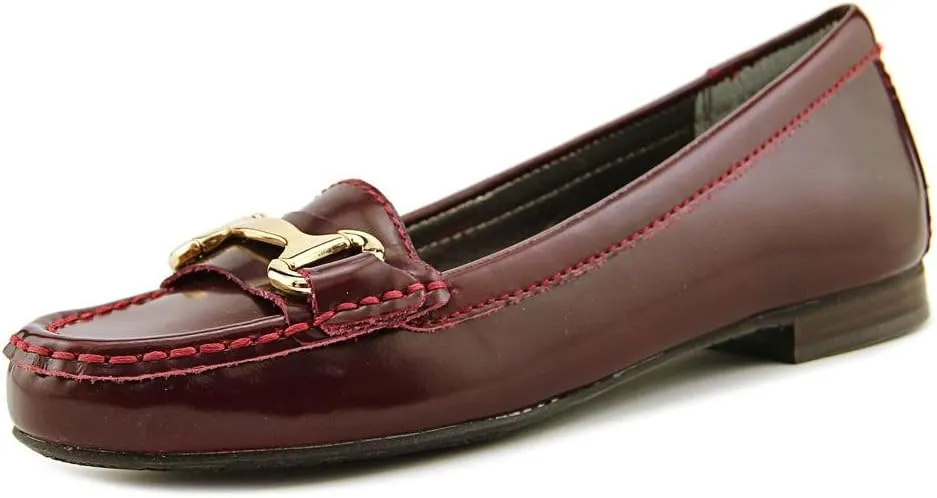 Ros Hommerson Women's Regina Loafers, Burgundy Leather