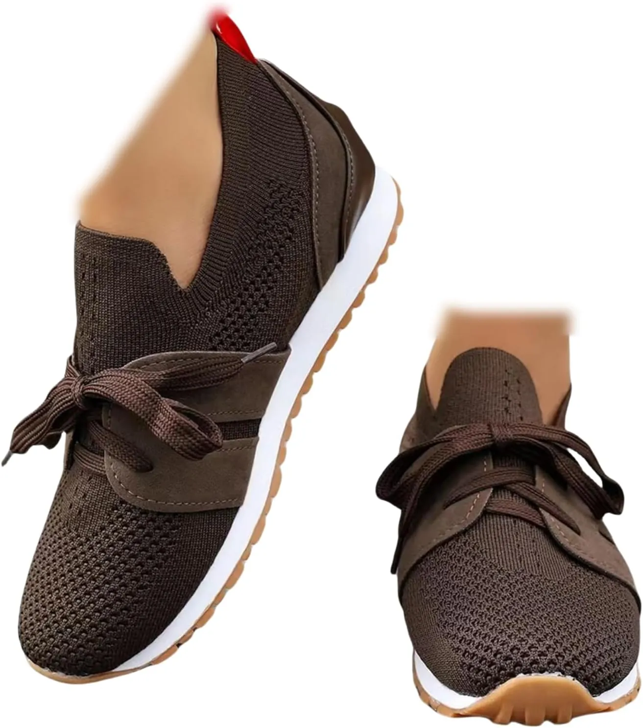 Running Shoes For Women Walking Shoes Comfort Light Weight Mesh Shoes Slip On Tennis Running Gym Fashion Sneakers