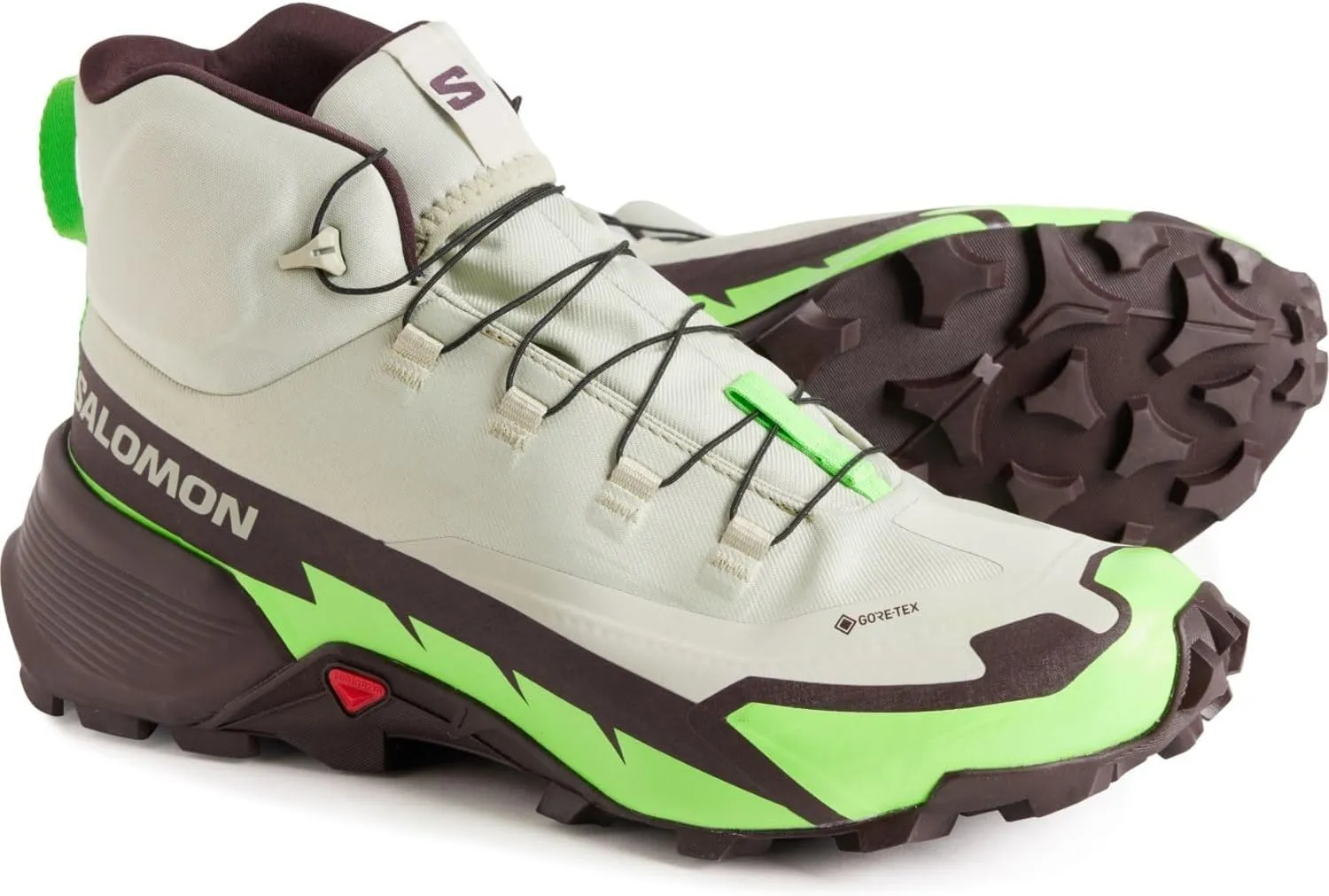 Salomon Cross Hike 2 Mid GTX Men's Hiking Boots Desert/Green 11