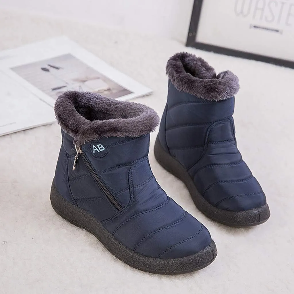 SBGMoSJ Long Winter Boots for Women Knee High Women's Waterproof Warm Plush Lined Outdoor Snow Ankle Boots Women's Boots Winter Size 15 Size 11 Snowboarding Boots Waterproof Womens Boots Cute