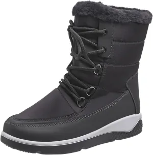 SBGMoSJ Waterproof Winter Boots Women Zipper Womens Winter Boots Waterproof Zipper Fuzzy Knee High Winter Boots for Women Women's Winter Boots Winter Dress Boot for Women 2023