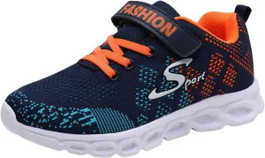School Kids Basketball Shoes for Girls Jogging Running Sneakers School Sneakers Casual Comfy Tennis Walking Hiking Falt Mesh Boy Indoor Outdoor Gym Comfortable Breathe Trendy Comfort