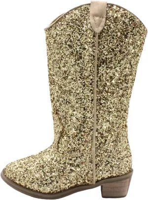 Sequins High Heels Pumps for Girl Waterproof Cowboy Western Boots Boot Knee High Boots Mid Calf Boots