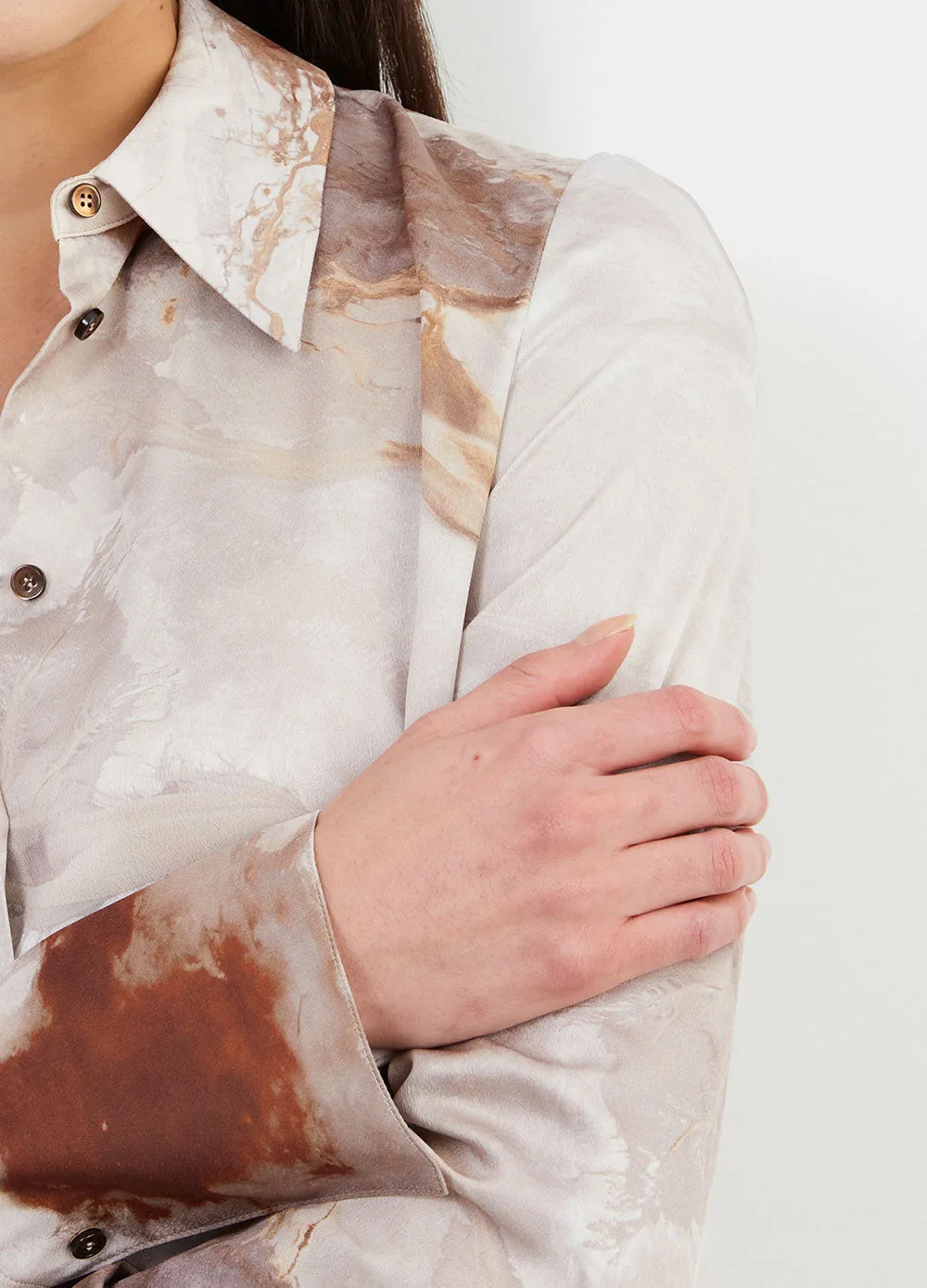 Slim Silky Shirt