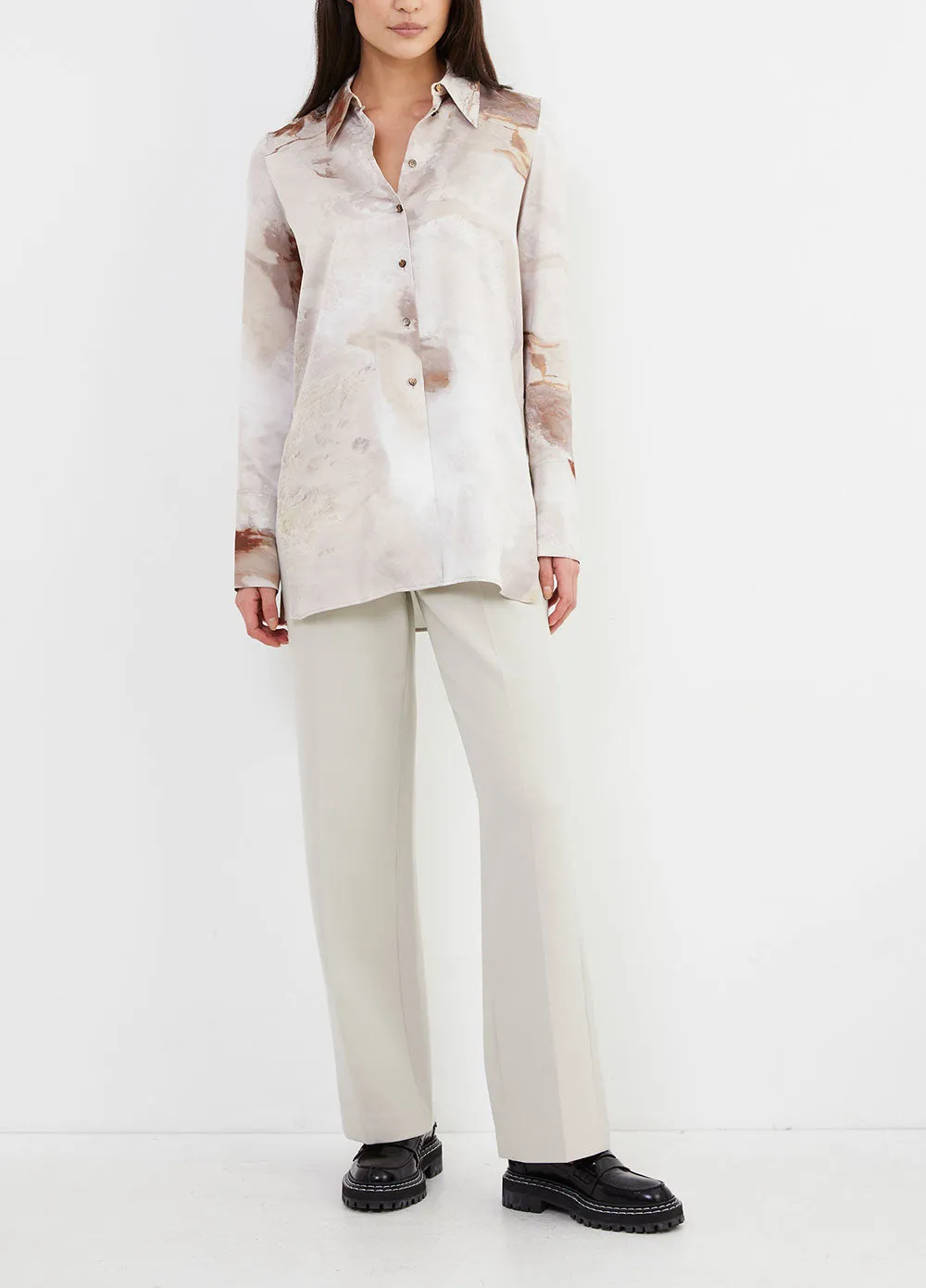Slim Silky Shirt
