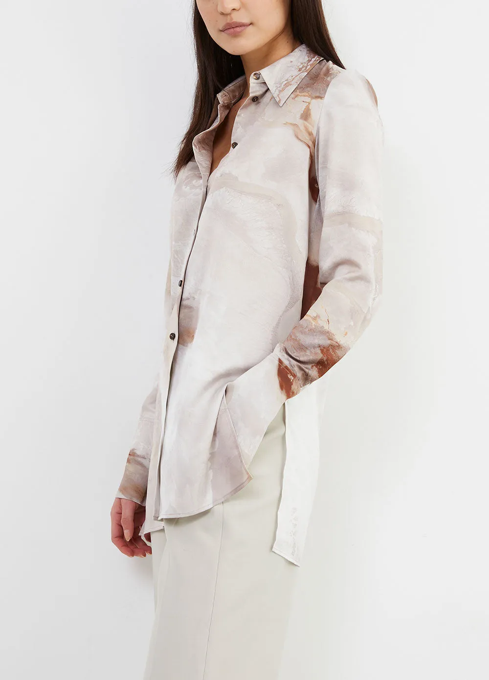 Slim Silky Shirt