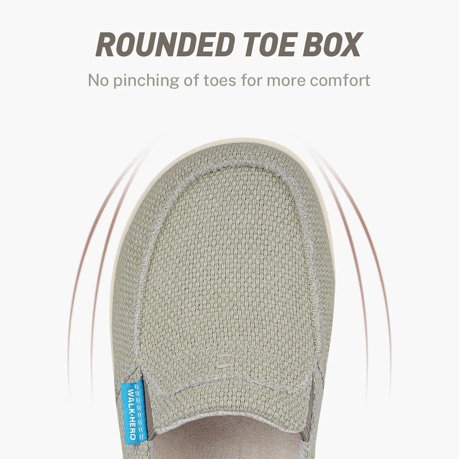 Slip On Shoes Women, Comfortable Loafers for Women Shoes with Arch Support, Orthopedic Walking Boat Shoes Women, Indoor Outdoor House Shoes with Non-Slip Rubber Sole