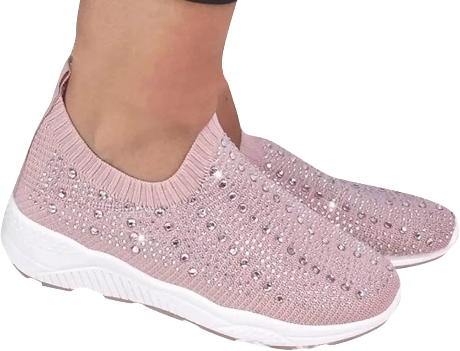 Slip On Shoes Women Dressy with Wedge Womens Tennis Shoes Size 9w Black High Top Sneakers for Women Platform Bowling Shoes Women 8 Black Zapatos Antiderrapantes para Mujer De Trabajo