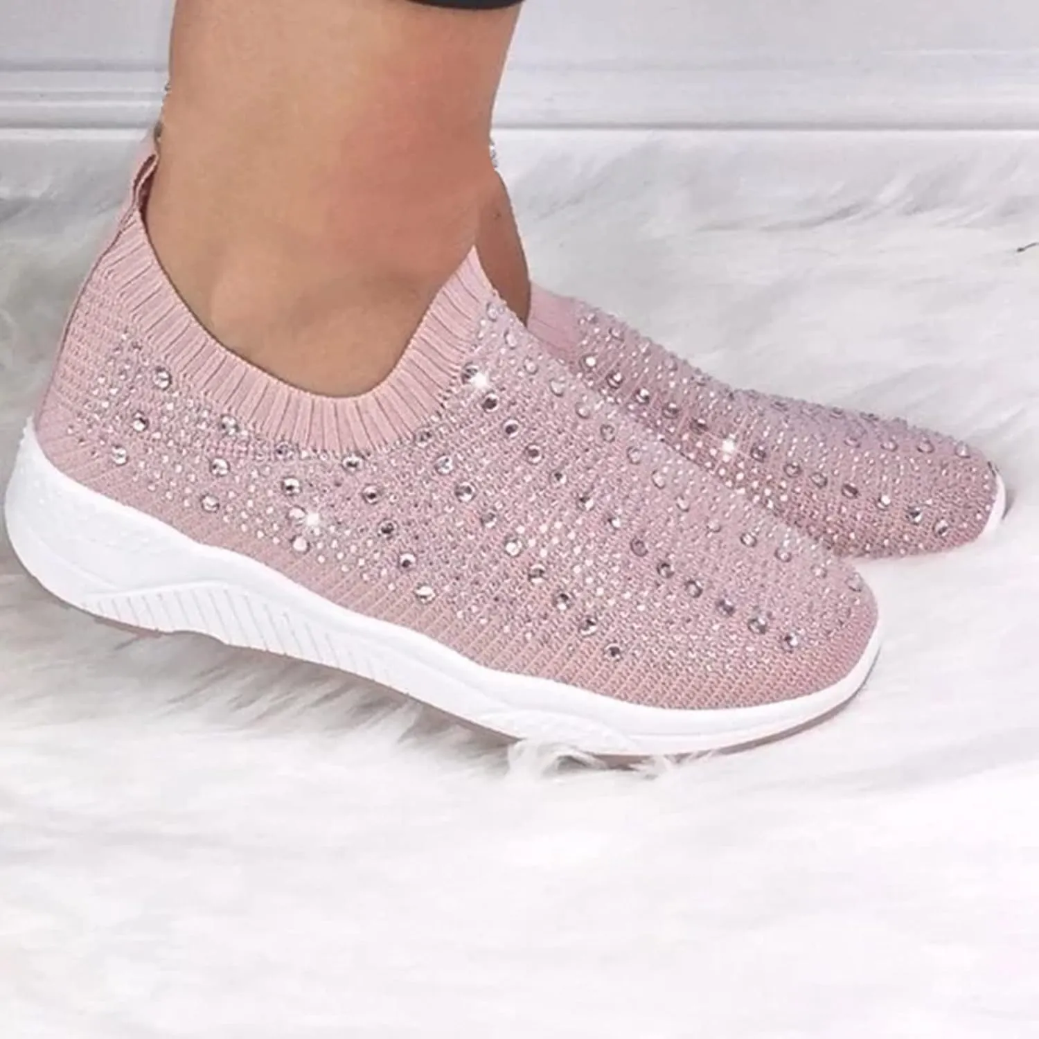 Slip On Shoes Women Dressy with Wedge Womens Tennis Shoes Size 9w Black High Top Sneakers for Women Platform Bowling Shoes Women 8 Black Zapatos Antiderrapantes para Mujer De Trabajo