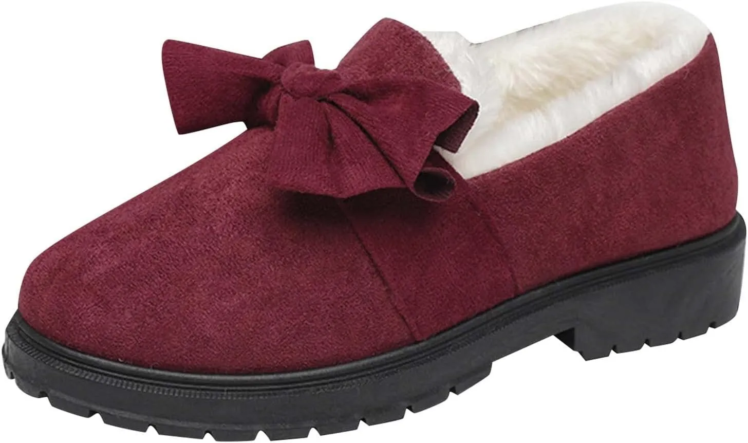 Snow Boots Cute Snow Boots for Women Waterproof Warm Womens Winter Dress Boots Size 12 Womens Winter Boots Wide Toe Slip Resistant Snow Boots for Women Waterproof Womens Boots Tall