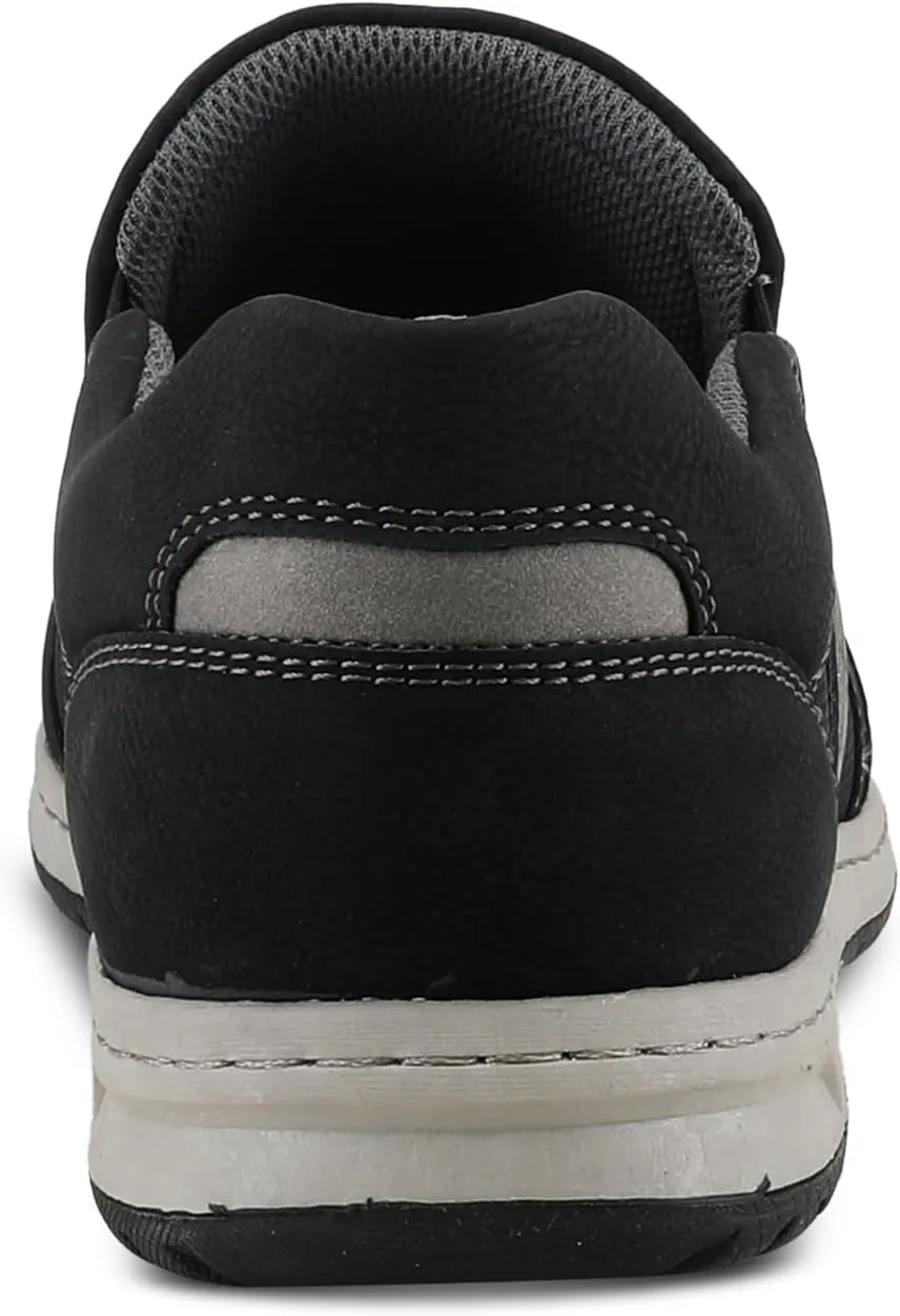 Spring Step Men's Hoover Slip-On Shoes ?C Casual Sporty Loafers with Cushioned Footbed and Shock-Absorbing Sole