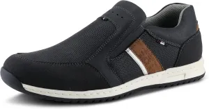 Spring Step Men's Hoover Slip-On Shoes ?C Casual Sporty Loafers with Cushioned Footbed and Shock-Absorbing Sole
