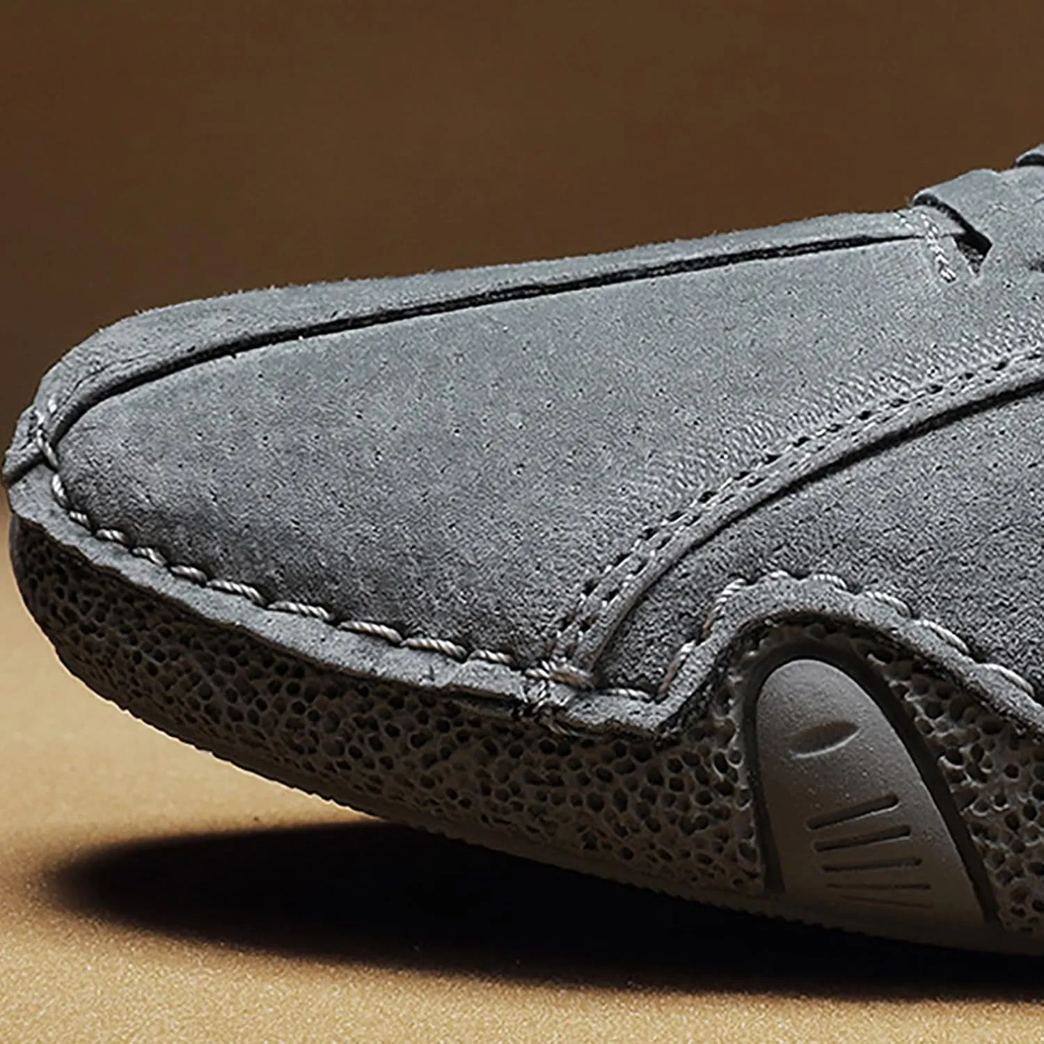 Suede Boots for Men Waterproof Leather Sneakers Casual Non-Slip Walking Shoes Breathable Outdoor Shoes 2024