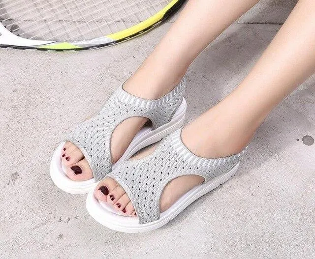 Summer Platform Breathable Comfort Walking Sandals
