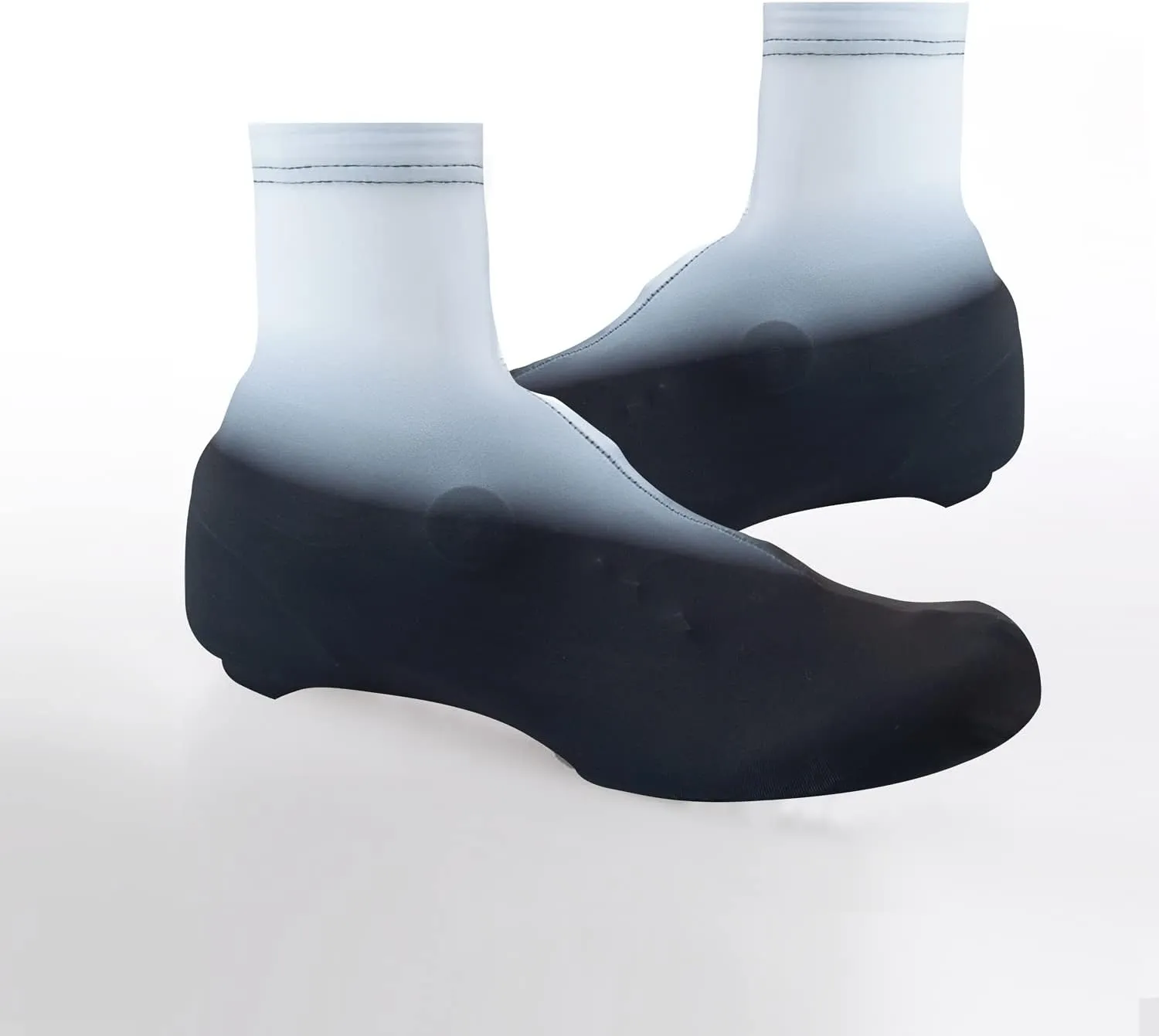 Tall Polyester Shoe Cover - Covering Road Cycling Shoes - Waterproof, Windproof, Reusable Boot Shoe Cover for Winter, Rain, Cold Weather Cycling - Men and Women