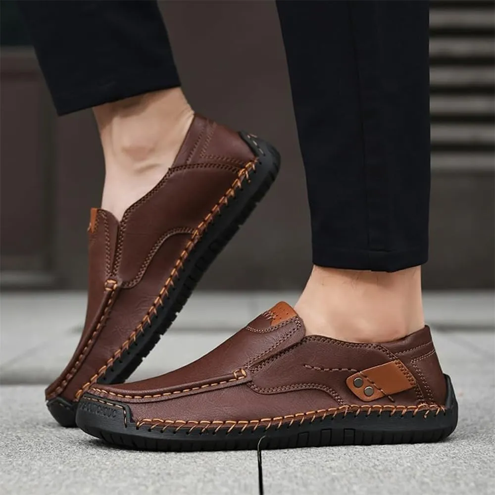 The First Young Shoes Men, Thefirstyoung Mens Slip Ons, Men's Dress Driving Loafers Slip-On Leather Casual Shoes for Travel & Outdoor