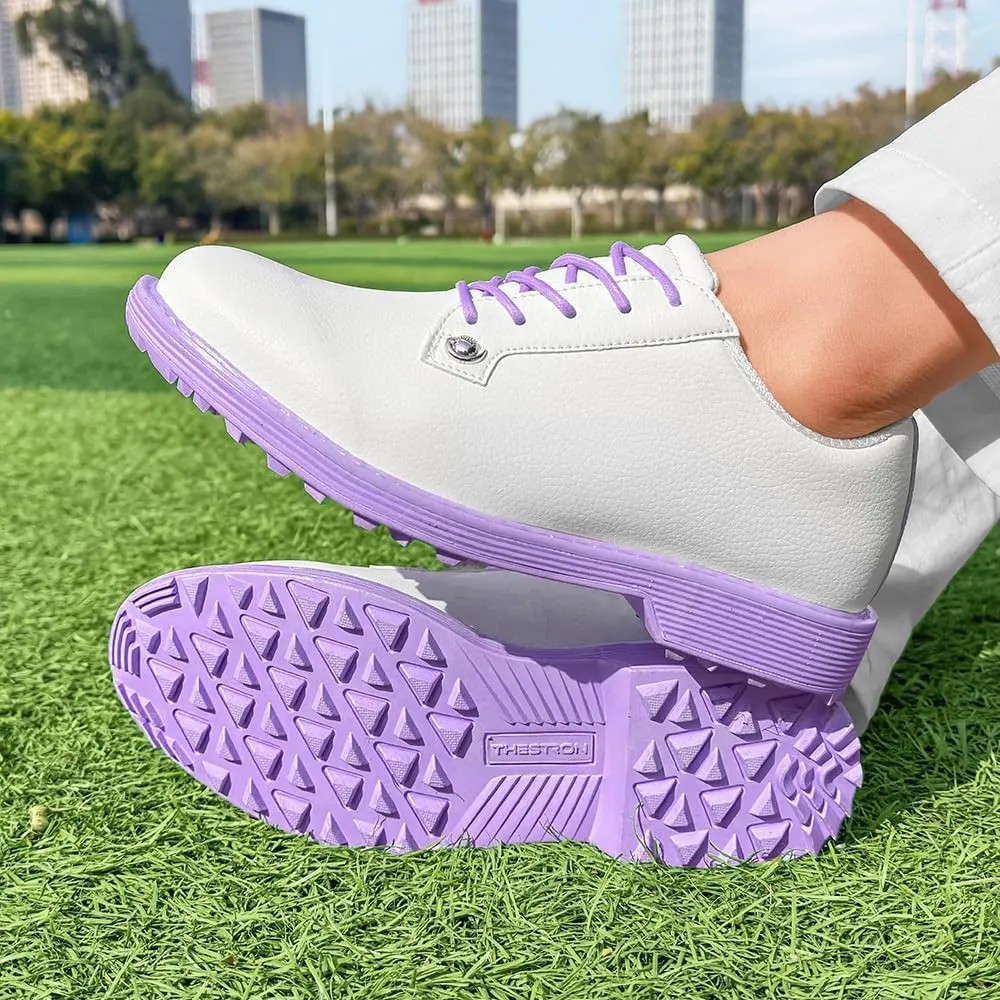 THESTRON Women Golf Shoes Professional Spikeless Golf Sports Sneakers Female Golf Footwears Ladies Golf Walking Sneakers