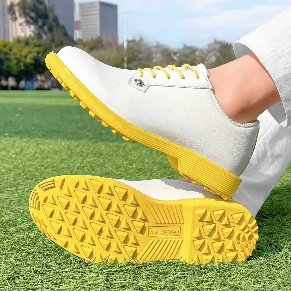 THESTRON Women Golf Shoes Professional Spikeless Golf Sports Sneakers Female Golf Footwears Ladies Golf Walking Sneakers