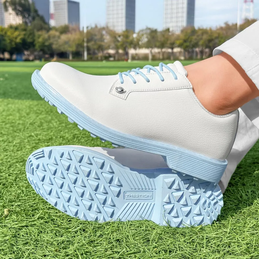 THESTRON Women Golf Shoes Professional Spikeless Golf Sports Sneakers Female Golf Footwears Ladies Golf Walking Sneakers
