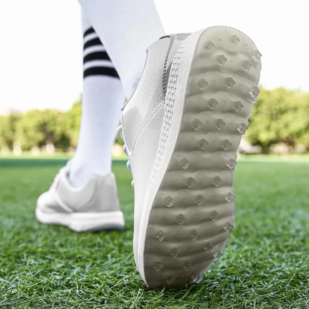 THESTRON Women's Golf Shoes Ladies Golf Sports Sneakers Spikes Women Golf Wears Spikeless Girls Golf Walking Sneakers