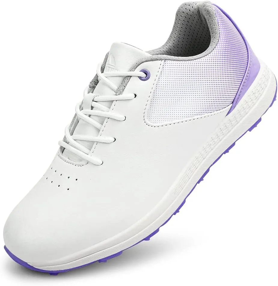 THESTRON Women's Golf Shoes Ladies Golf Sports Sneakers Spikes Women Golf Wears Spikeless Girls Golf Walking Sneakers