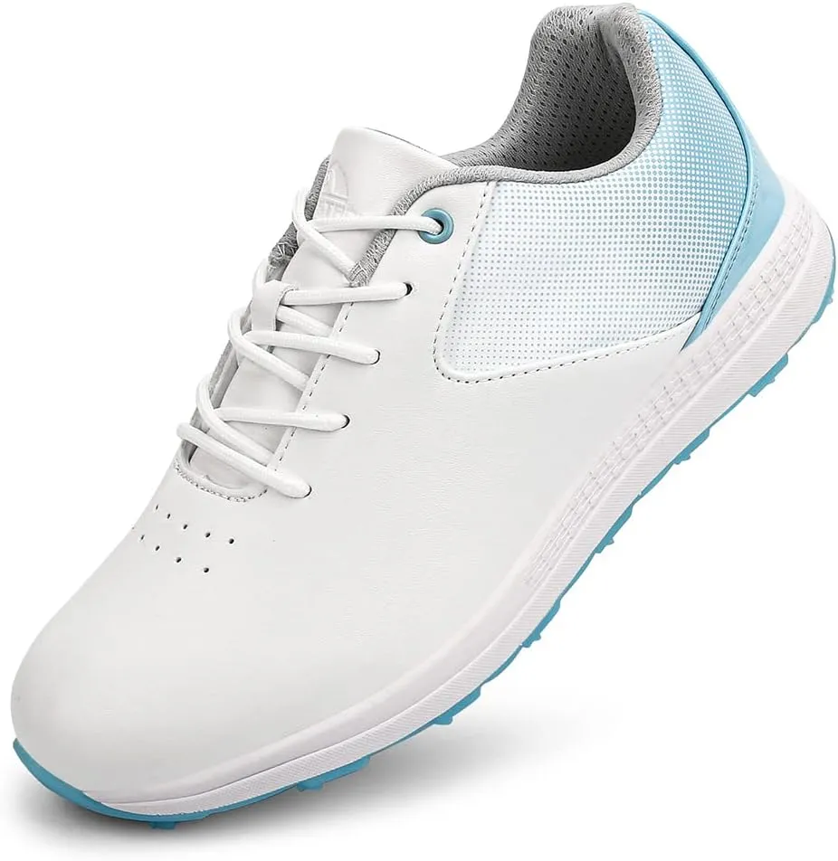 THESTRON Women's Golf Shoes Ladies Golf Sports Sneakers Spikes Women Golf Wears Spikeless Girls Golf Walking Sneakers