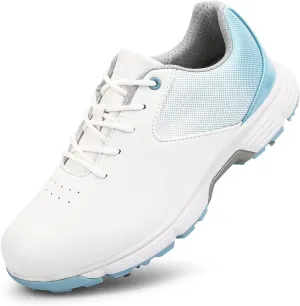 THESTRON Women's Golf Shoes Ladies Golf Sports Sneakers Spikes Women Golf Wears Spikeless Girls Golf Walking Sneakers
