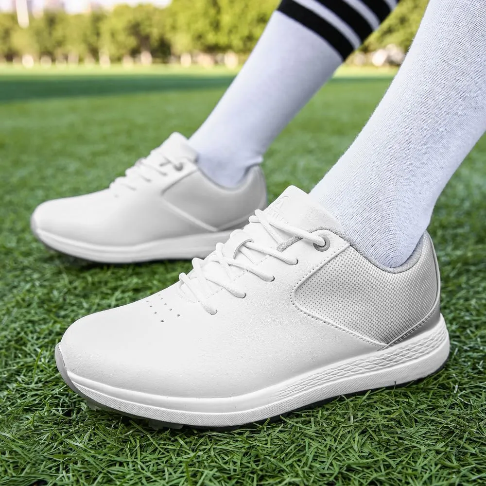 THESTRON Women's Golf Shoes Ladies Golf Sports Sneakers Spikes Women Golf Wears Spikeless Girls Golf Walking Sneakers