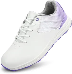 THESTRON Women's Golf Shoes Ladies Golf Sports Sneakers Spikes Women Golf Wears Spikeless Girls Golf Walking Sneakers