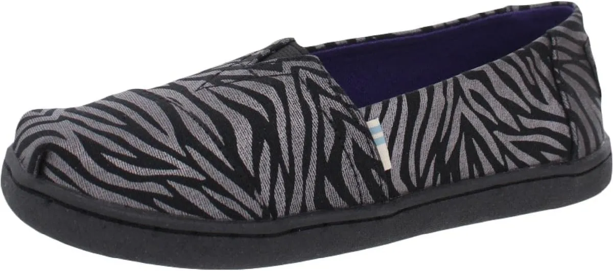 TOMS Womens Alpargata Cupsole Suede Slip On Sneakers Shoes Casual - Blue