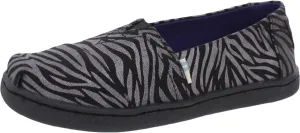 TOMS Womens Alpargata Cupsole Suede Slip On Sneakers Shoes Casual - Blue
