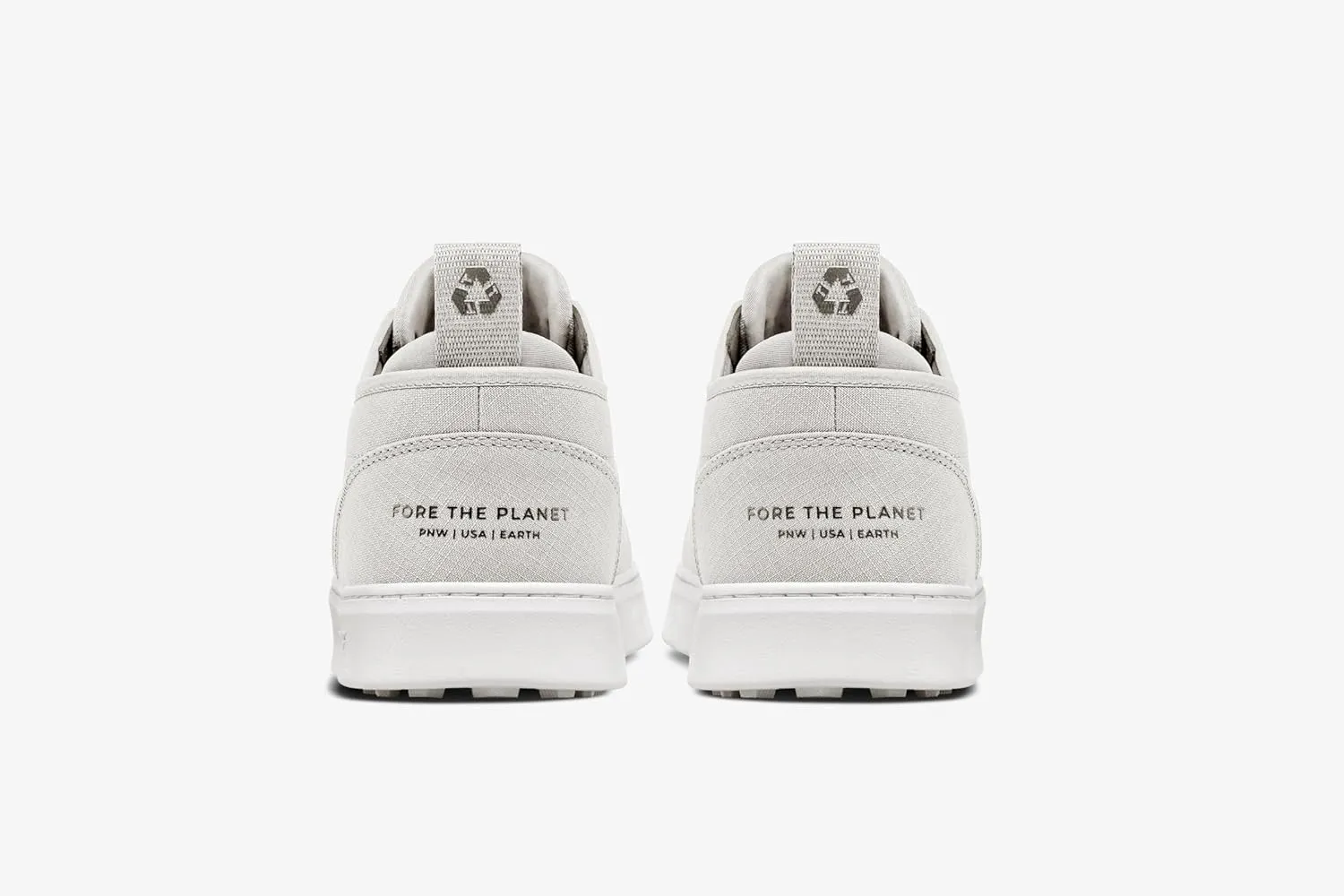 TRUE linkswear FS-01 Earth, Men's Golf Shoes, 100% Recycled Materials, Water Resistant