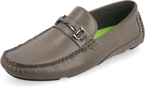 Vance Mens Holden Slip-on Bit Driving Loafer Tru Comfort Foam Square Toe Flat Rubber Sole Casual Dress Shoes