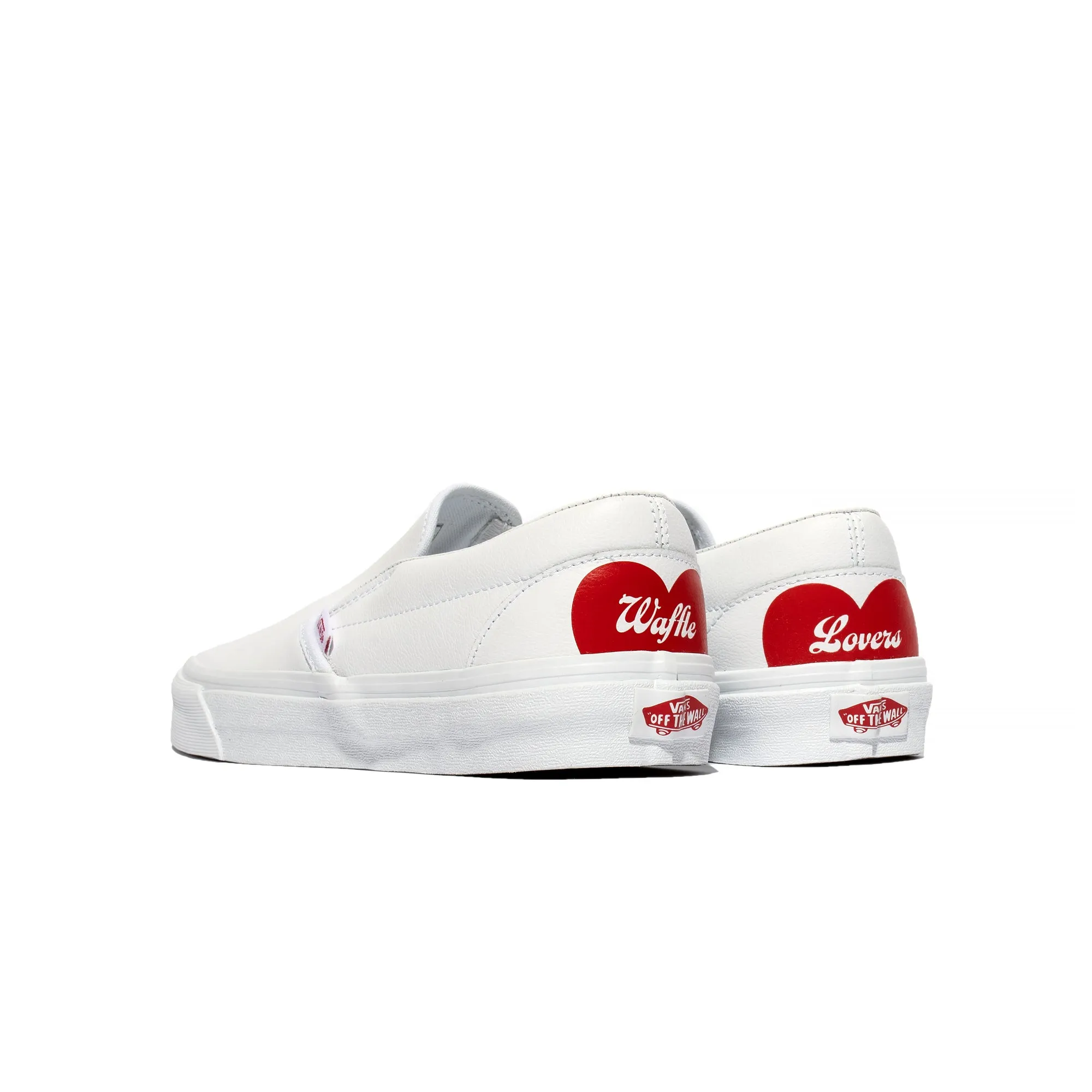 Vans Mens UA Classic-Slip On Shoes 'White'