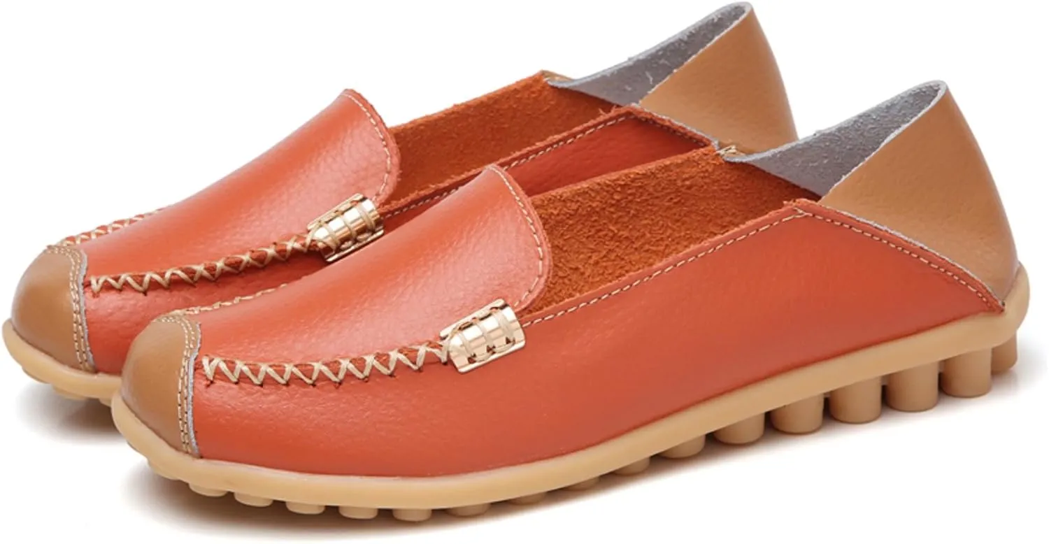 VenusCelia Women's Walking on Clouds Flat Loafer