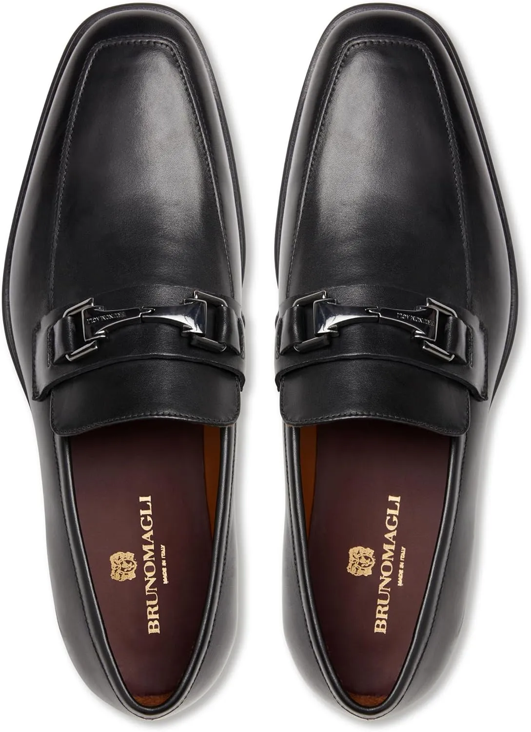 VIDA Men's Raging Bit Loafers Slip-On, Luxurious Leather Shoes