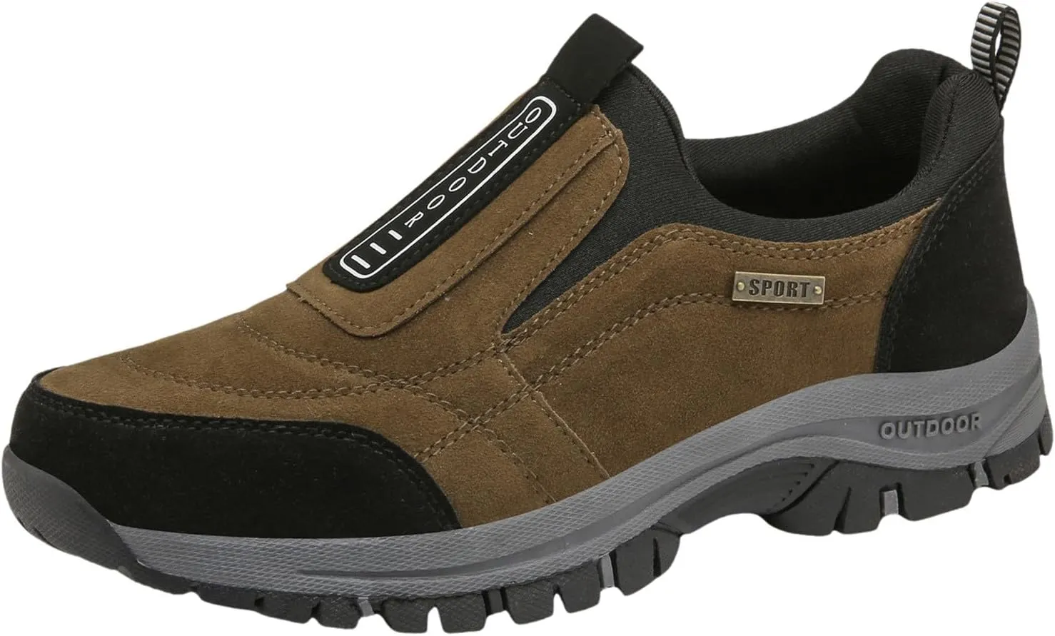 Waterproof Shoes for Men Breathable Trekking Trails Shoes Non-Slip Hiking Shoes Lightweight Casual Walking Shoes