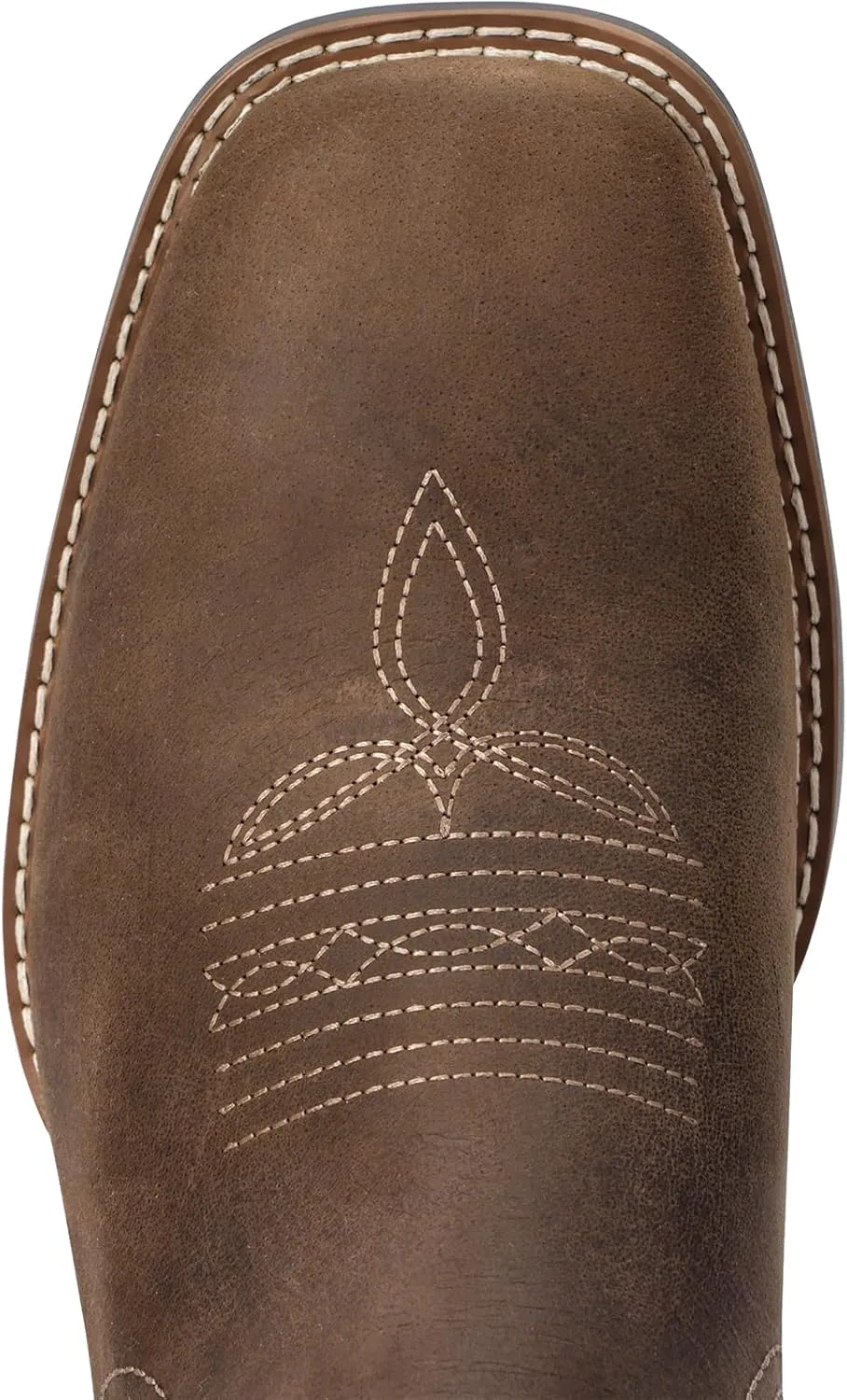 Western Cowboy Boots for Men - Mens Square Toe Chelsea Boots Ankle Cowboy Boots for Men Casual Retro Stylish Boots